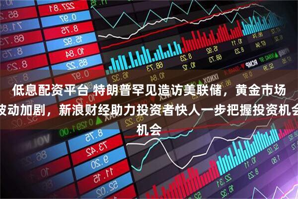 低息配资平台 特朗普罕见造访美联储，黄金市场波动加剧，新浪财经助力投资者快人一步把握投资机会
